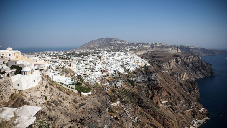 Grèce : écoles fermées à Santorin après une série de tremblements de terre