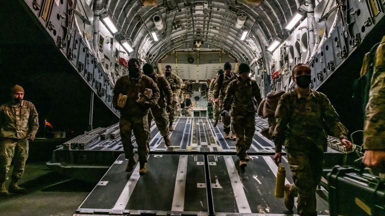 Le transfert de renforts militaires américains vers la Pologne 