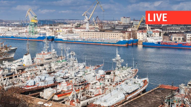 Direct - Guerre en Ukraine : la marine russe en mer Noire a subi de gros dégâts lors de la dernière attaque ukrainienne contre le port de Sébastopol.