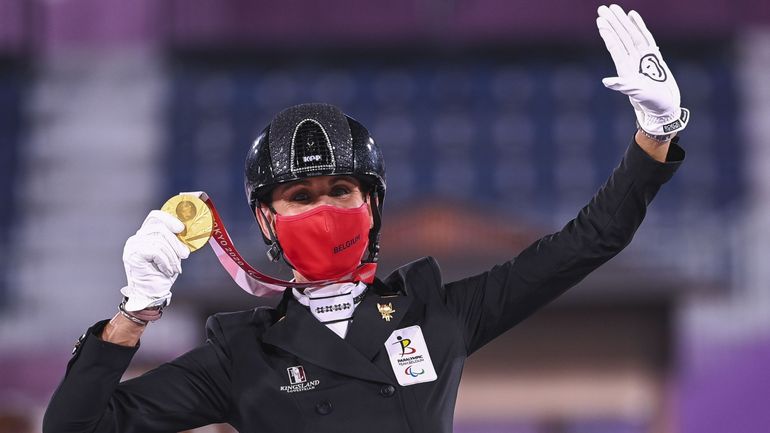 La Belgique attend deux nouvelles médailles d’or de Michèle George, notre Nafi Thiam des sports équestres