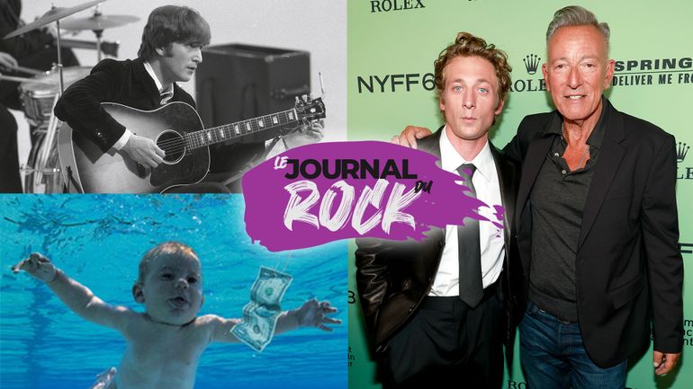 Lennon & Springsteen sur grand écran, et fin de l'affaire du "bébé Nirvana" : retour sur l'actualité rock de cette semaine