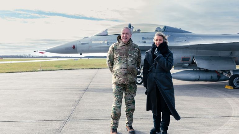 Guerre en Ukraine : Invasion de l'Ukraine : la Belgique accélère la livraison de F-16, si possible avant fin 2024