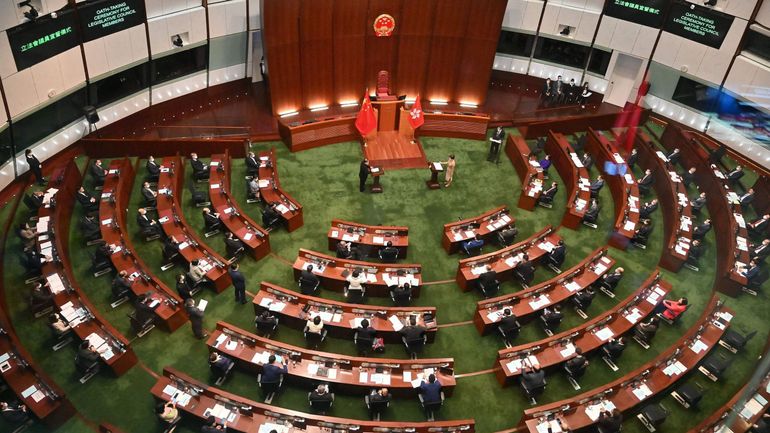 Hong Kong : le Conseil législatif 