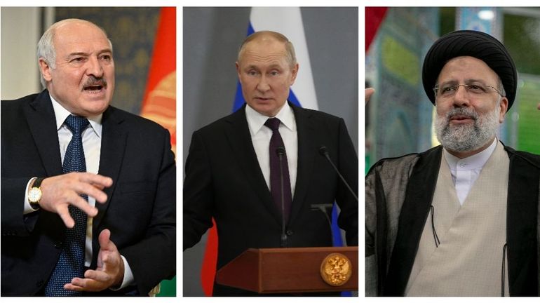 Guerre en Ukraine : le Belarus et l'Iran, alliés intéressés d'une Russie aux abois