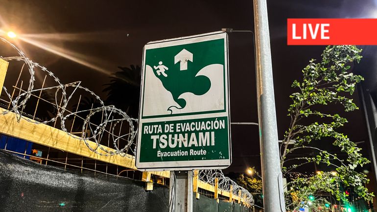 Direct - alertes au Tsunami : les côtes d'Amérique du Sud en alerte; les vagues, moins hautes que prévues, atteignent la Polynésie française