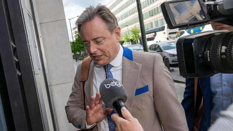 Gouvernement fédéral : plutôt qu'un TGV, le formateur Bart De Wever s'attend à un travail 