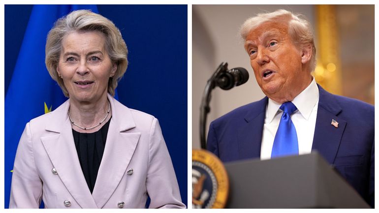 Les droits de douane de 50 % imposés par les États-Unis à l'Union européenne sur pause jusqu'au 9 juillet