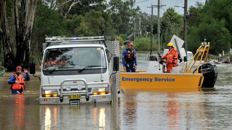 Inondations en Australie : 200.000 personnes incitées à évacuer, Sydney épargnée