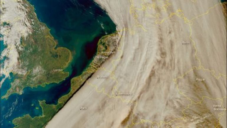 Sable du Sahara dans le ciel belge ce week-end : un phénomène qui va devenir plus fréquent et intense