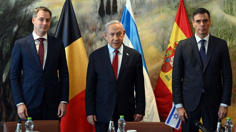Guerre Israël-Gaza : Alexander De Croo rappelle que critiquer le gouvernement de Netanyahu doit rester possible