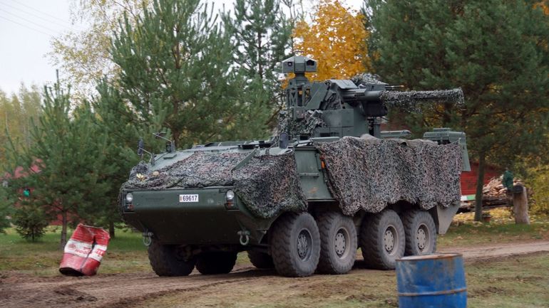 Guerre en Ukraine : la Belgique a déployé un détachement de 245 militaires en Lituanie
