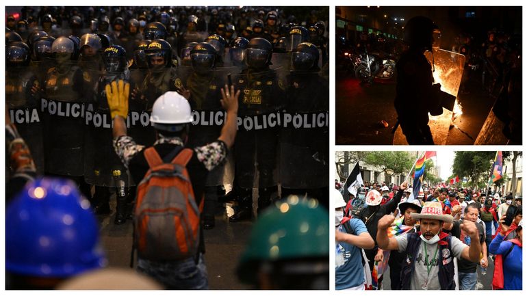 Tensions au Pérou : manifestation monstre de 