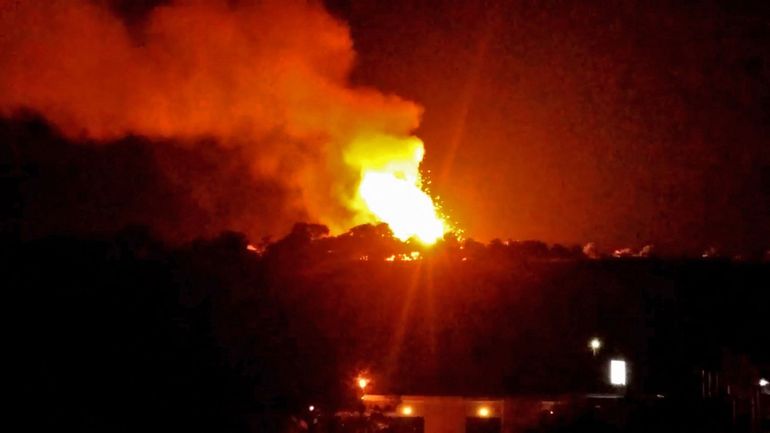 Enorme incendie dans le sud de Chypre, l'Union Européenne et Israël appelés à la rescousse