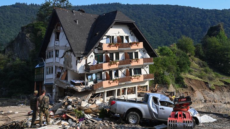 Inondations en Allemagne : le bilan des intempéries s'alourdit à 180 morts