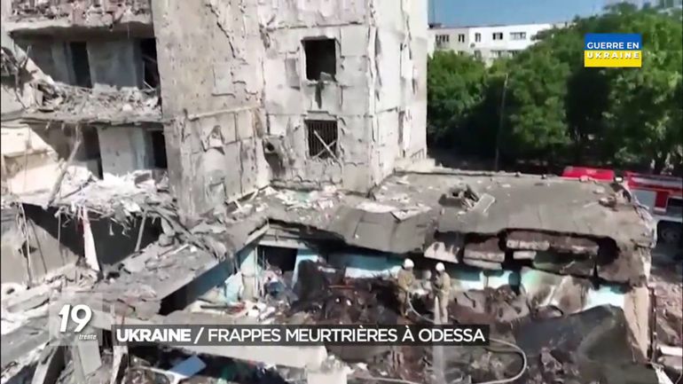 Ukraine : 21 morts dans des frappes de bombardiers stratégiques près d'Odessa