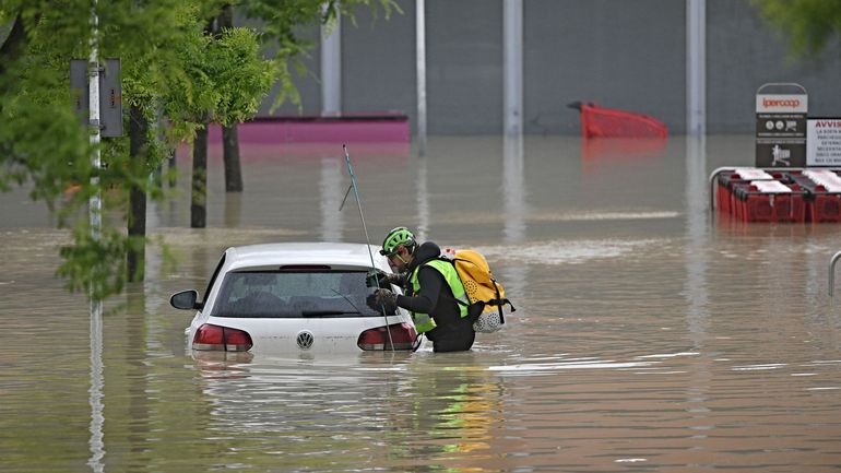 Au moins huit morts dans le nord de l'Italie après des inondations en Émilie-Romagne