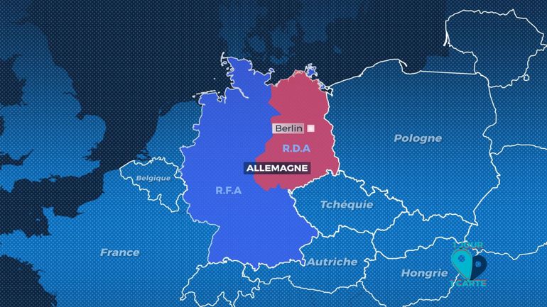 Un jour, une carte : 34 ans après, l'unité allemande vacille encore