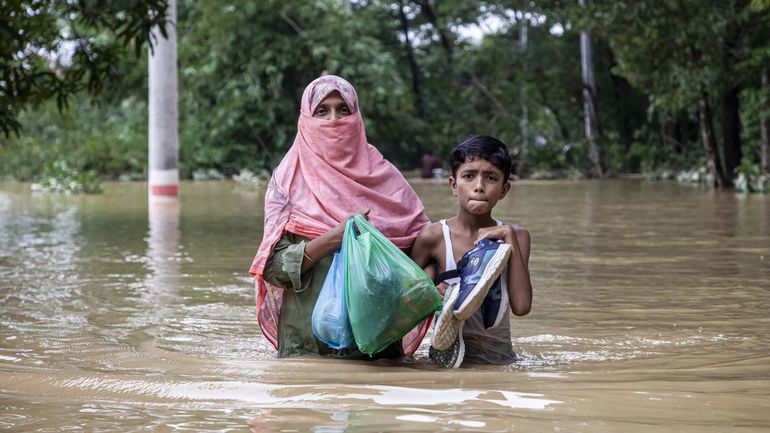 Bangladesh : au moins 55 personnes ont péri dans les inondations depuis début août