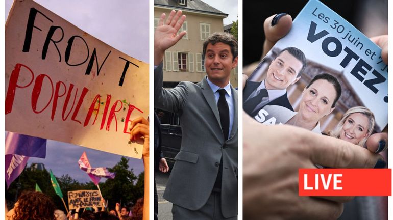 Direct - législatives en France : l'Hexagone au rendez-vous des alliances contre l'extrême droite, à cinq jours d'un scrutin historique