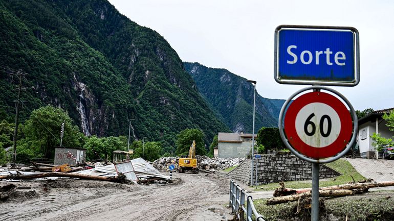 Inondations en Suisse : un corps a été retrouvé, deux personnes toujours portées disparues