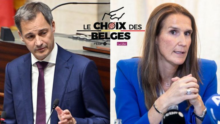Sondage "Le Choix des Belges" : Sophie Wilmès, Alexander De Croo restent les superstars côté francophone, Conner Rousseau en chute libre en Flandre