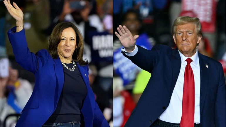 Election présidentielle américaine : Harris et Trump livrent leur dernier plaidoyer à l'Amérique