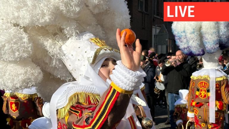 Direct - Carnaval de Binche 2023 : plumes et foules pour ce mardi gras très joyeux