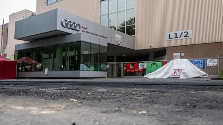 Audi Brussels : la production à l'arrêt en raison d'une grève chez un sous-traitant