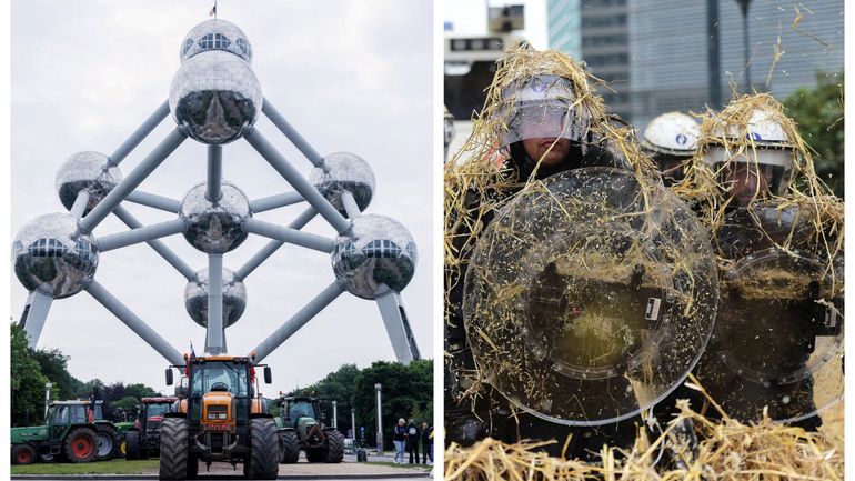 Monde agricole : des tracteurs de retour dans les rues de Bruxelles pour protester contre un accord Europe-Mercosur