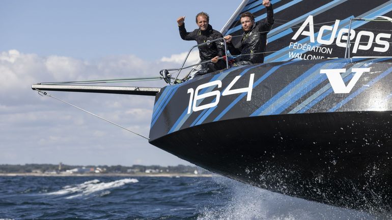 Transat Jacques Vabre : Jonas Gerckens vise le top 10 mais rêve de podium