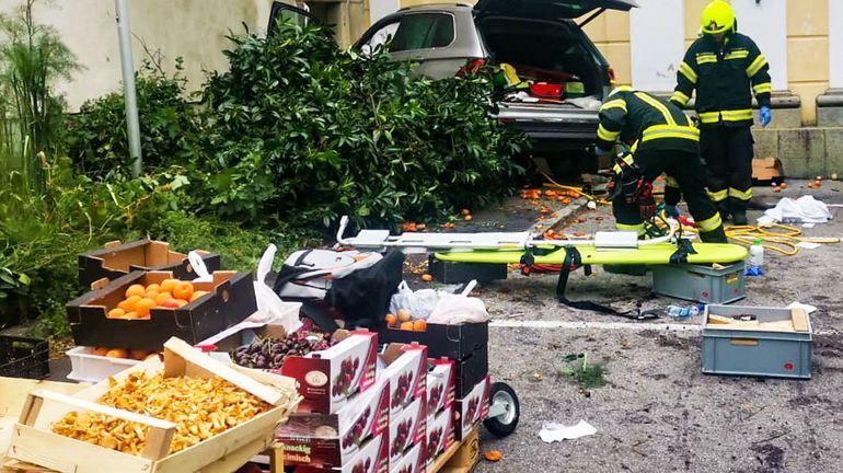 Autriche: un automobiliste de 87 ans percute un étalage de marché et fait 13 blessés