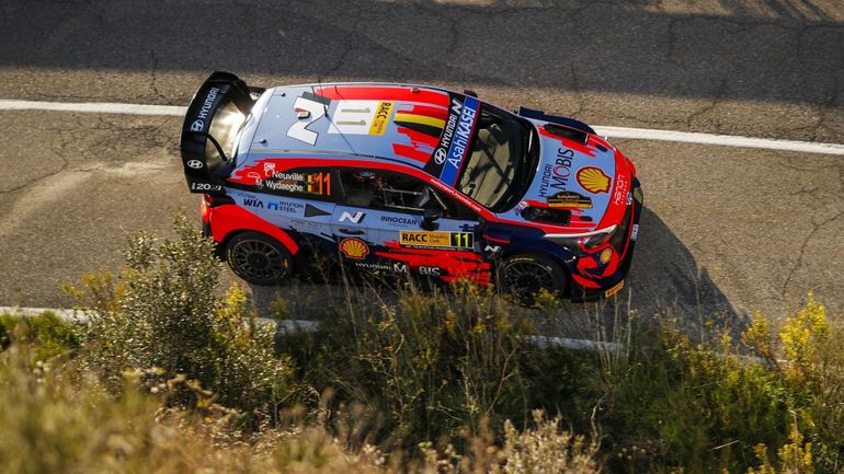 WRC Espagne : Sébastien Ogier s'adjuge le shakedown, Thierry Neuville troisième à 0.4 seconde