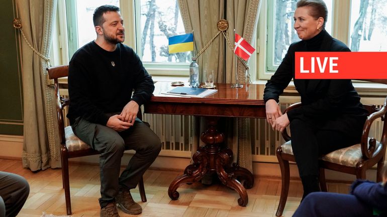 Direct - Guerre en Ukraine : la Première ministre danoise promet une nouvelle aide militaire à l'Ukraine