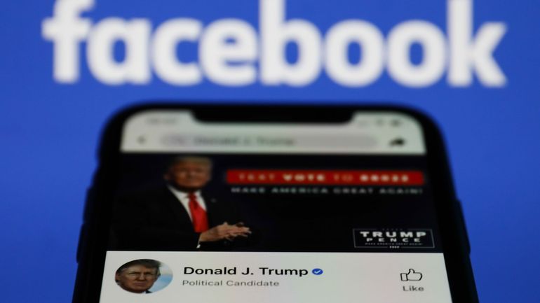 Trump va faire son retour sur Facebook et Instagram