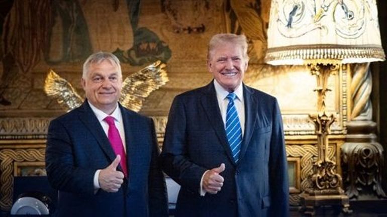 Viktor Orban a rencontré Donald Trump en Floride après le sommet de l'Otan