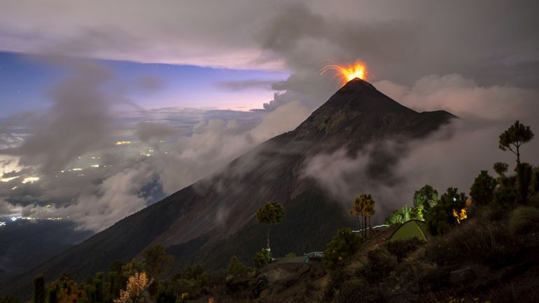 Guatemala : l'activité éruptive du Volcan de Fuego augmente
