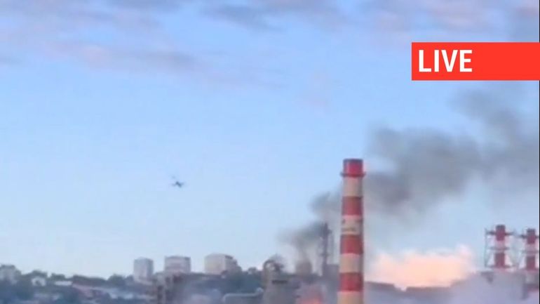 Direct - Guerre en Ukraine : coupures d'électricité à Sébastopol, en Crimée occupée, après l'attaque nocturne de drones