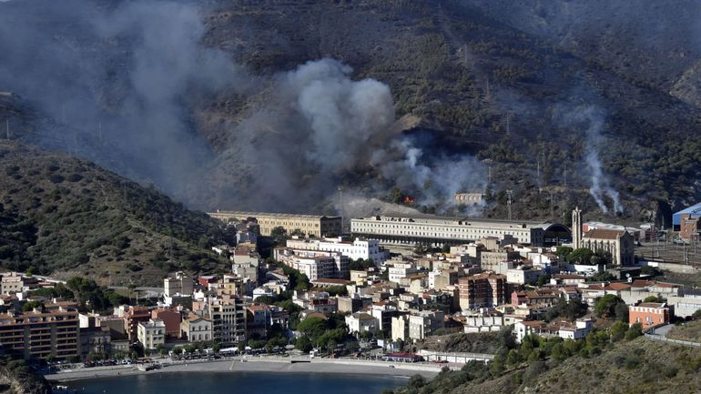 Espagne : l'incendie à la frontière avec la France en passe d'être stabilisé