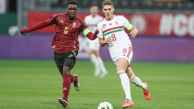 Mandela Keita après la qualification des Diablotins pour les barrages de l'Euro U21 : 