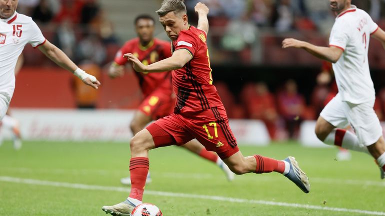 Pologne - Belgique : "Trossard est devenu le joker des Diables, ... un vice-Eden Hazard"