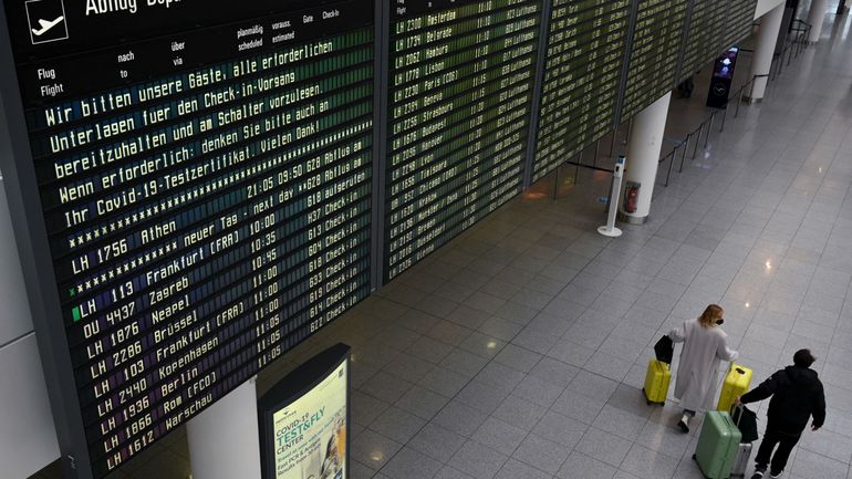 Transports en Allemagne : un syndicat appelle à faire grève dans huit aéroports ce mardi