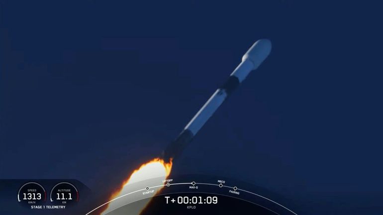 Espace : Danuri, la première mission lunaire sud-coréenne a pris son envol depuis Cap Canaveral