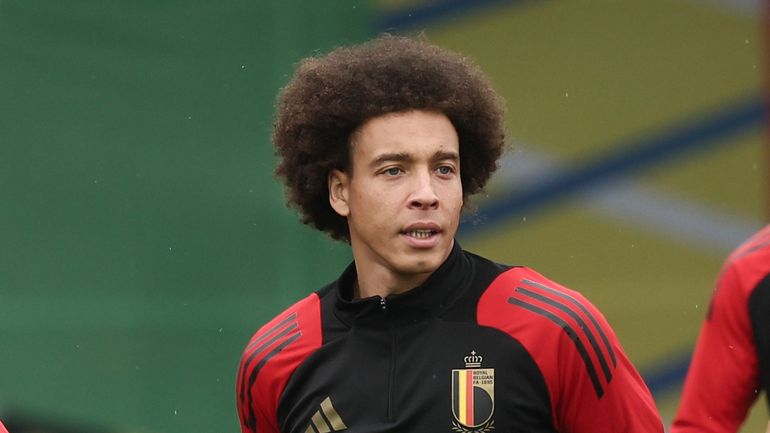 "Sérénité", "expérience" et profil "purement défensif" : Felice Mazzù valide le retour d’Axel Witsel chez les Diables Rouges