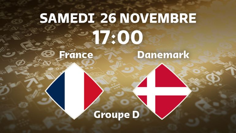 Coupe du monde 2022 : suivez France - Danemark en direct vidéo (17 heures)