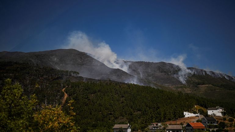 Le grand feu du parc naturel du centre du Portugal déclaré maîtrisé