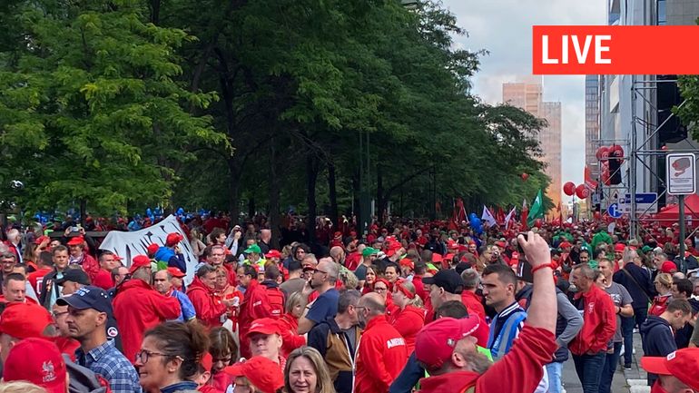 Direct - Manifestation nationale pour le pouvoir d'achat : 80.000 participants selon les syndicats