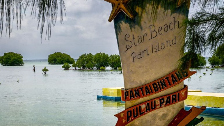 Climat : le long combat des habitants de la petite île de Pari, en Indonésie, face au géant cimentier Holcim