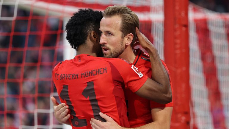 Porté par son duo Kane - Coman, le Bayern Munich terrasse l'Union Berlin