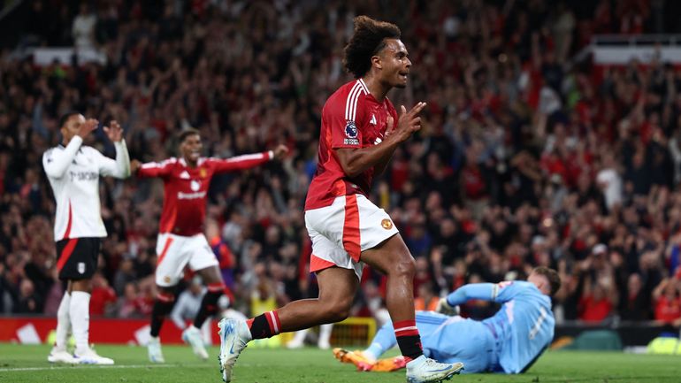 Premier League : l’ex-Anderlechtois Joshua Zirkzee fait gagner Manchester United pour ses débuts