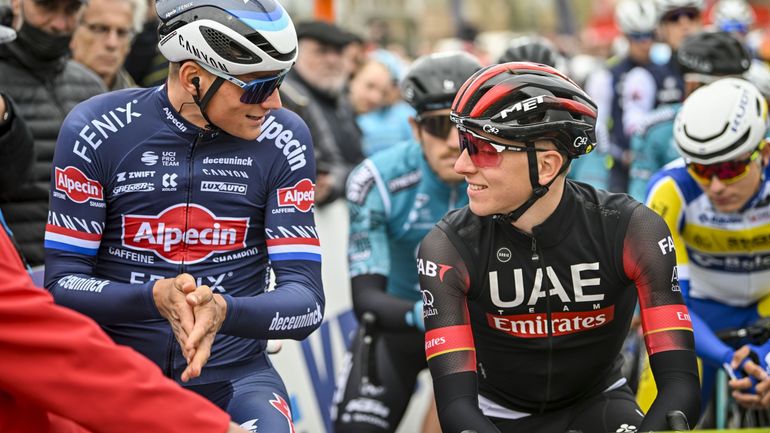 Philippe Gilbert se mouille avant le Tour des Flandres : "Victoire de Mathieu van der Poel devant Laporte et Pogacar !"